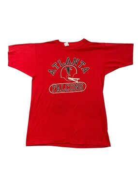 Vintage 80s Atlanta Falcons Single Stitch Champion T-Shirt